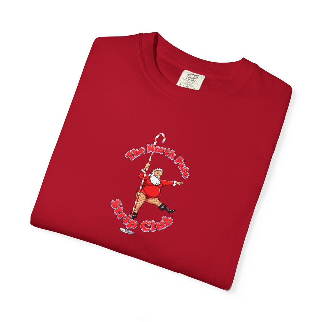Graphic Tee: Santa's North Pole Strip Club