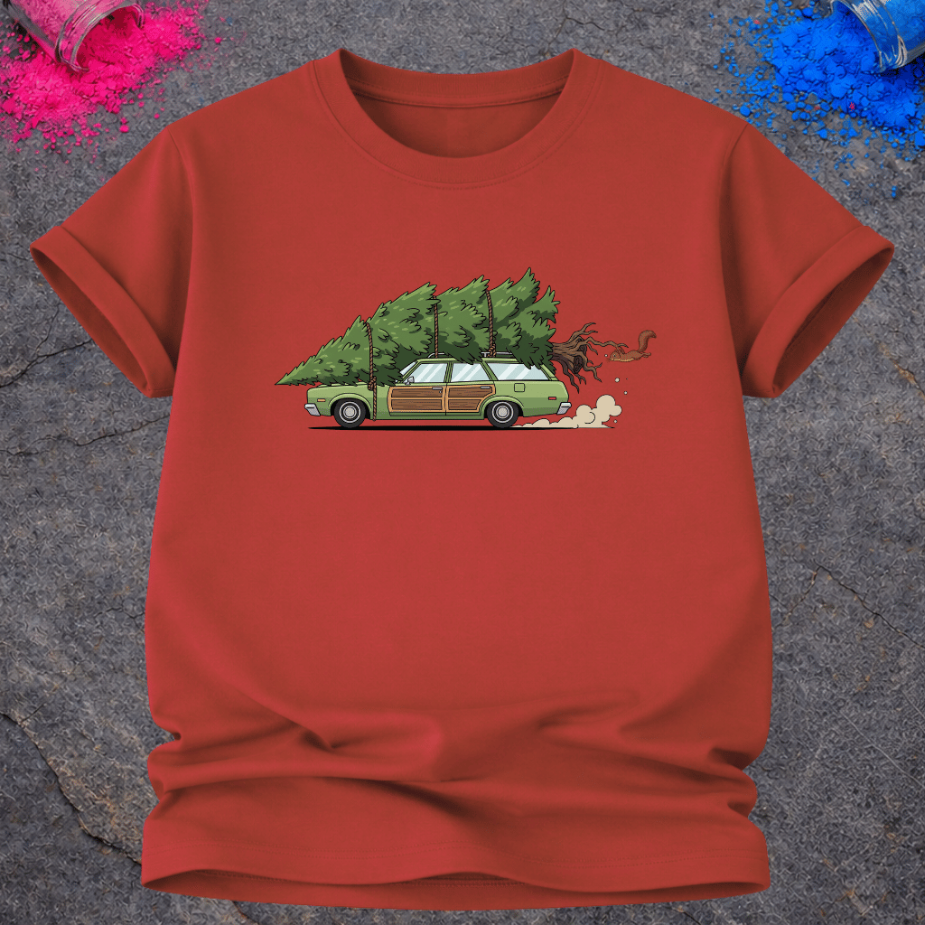 Christmas Station Wagon – T-Shirt