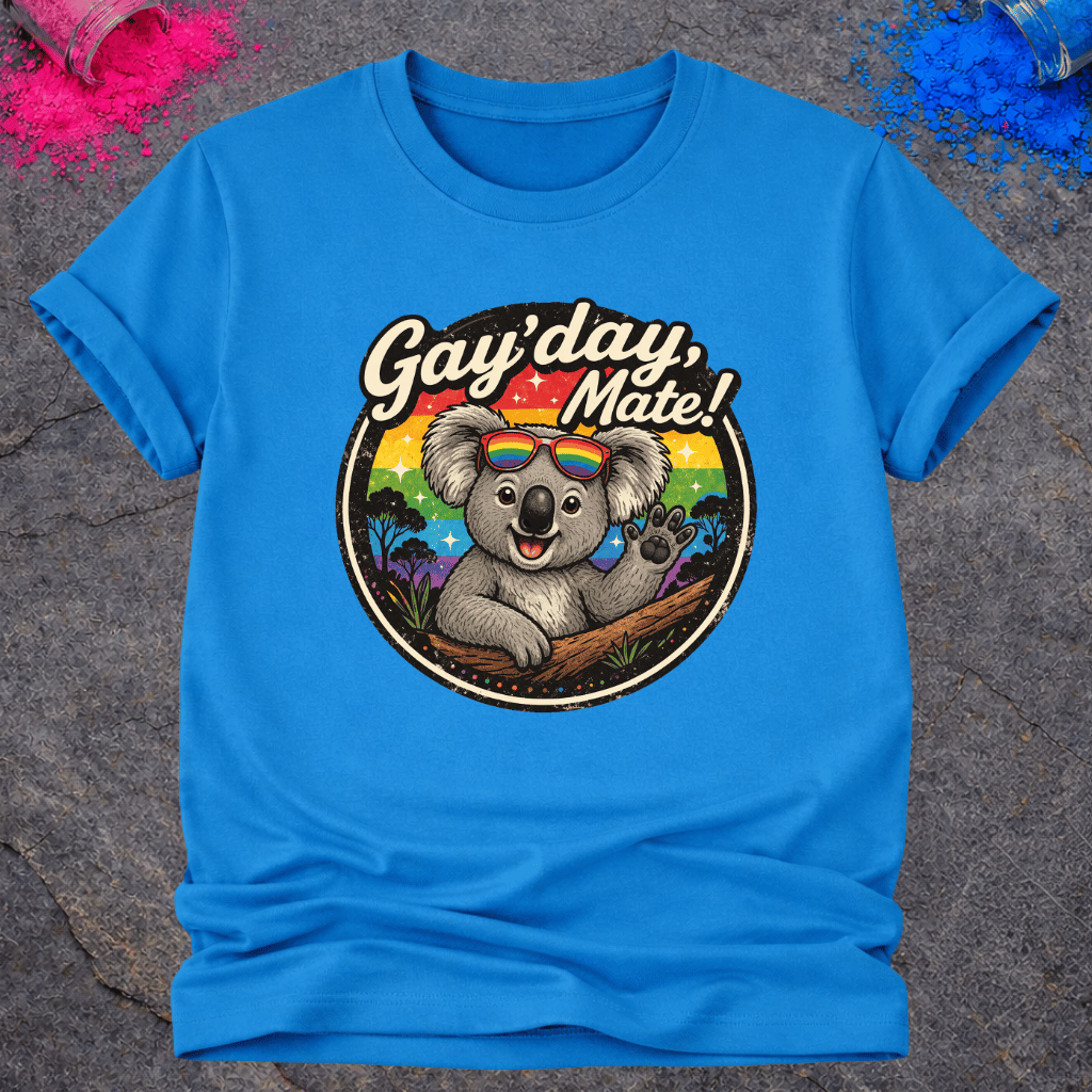Gay'day, Mate! Koala – T-Shirt
