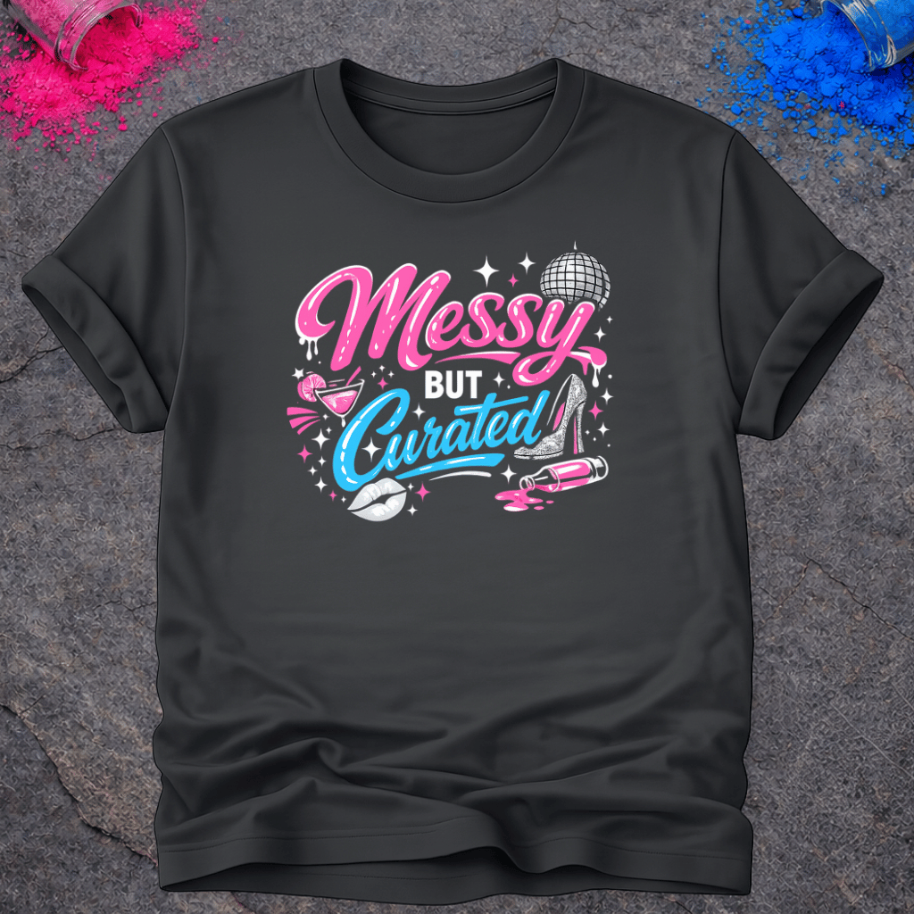 Messy, But Curated – T-Shirt