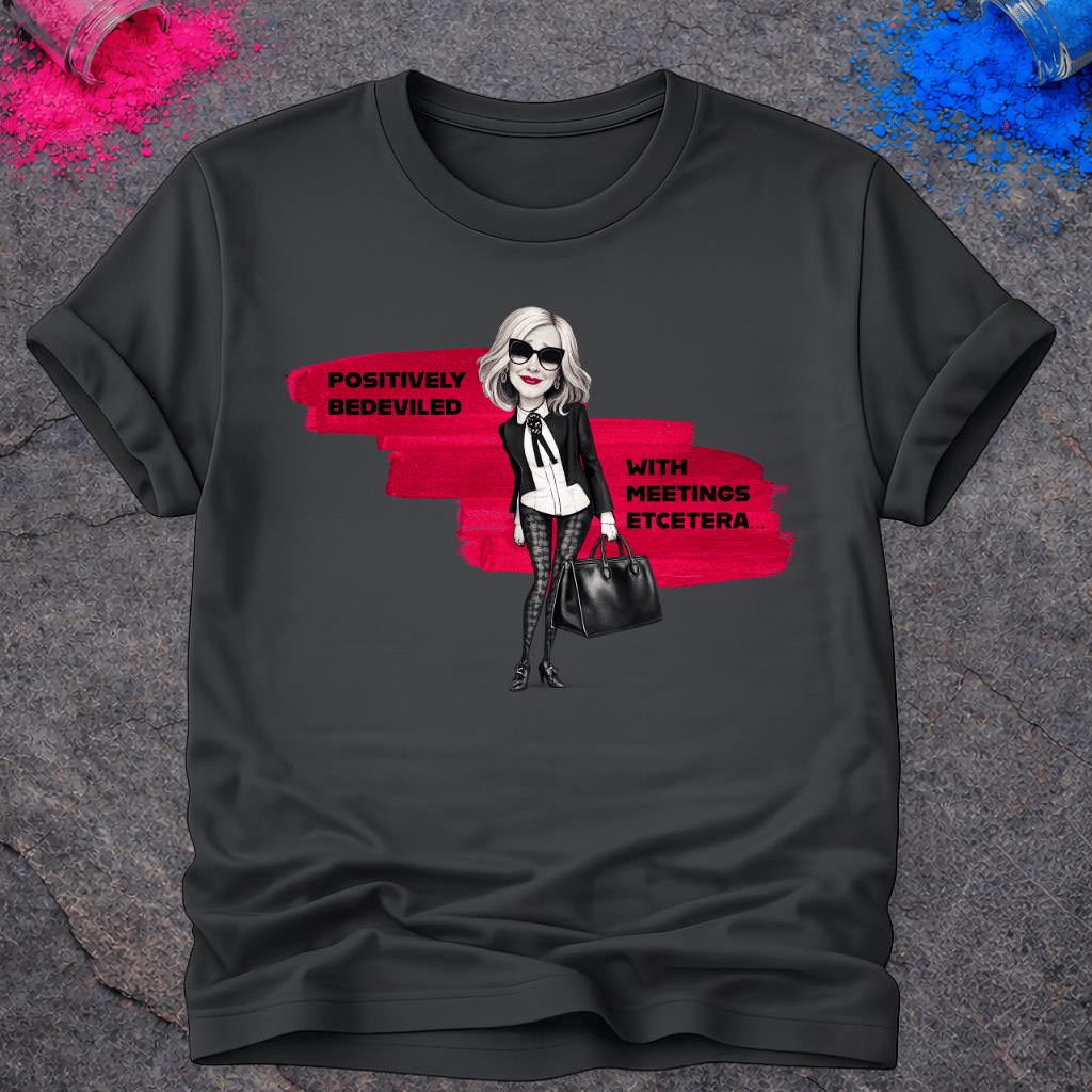 Bedeviled With Meetings – T-Shirt