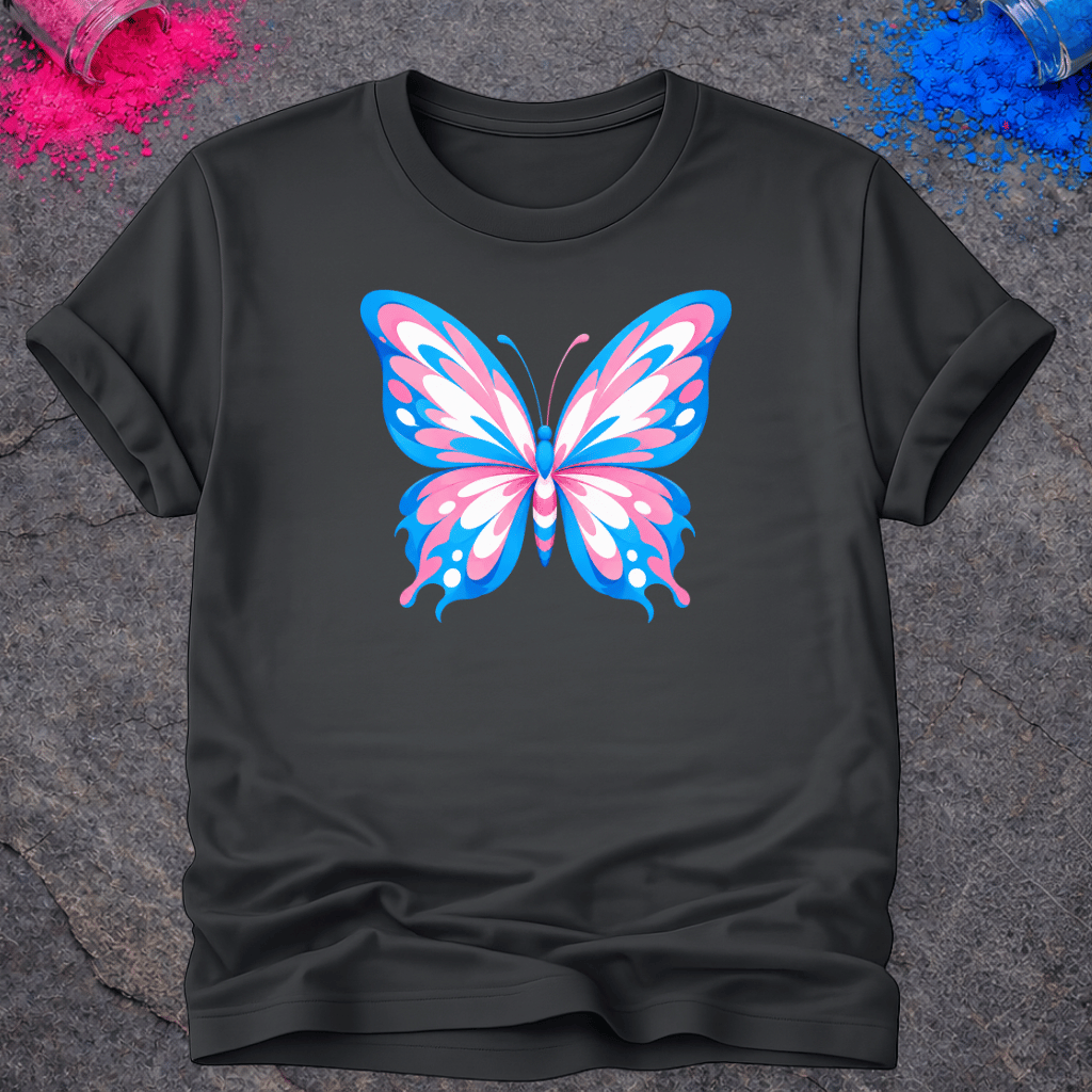 Trans Pride Butterfly – T-Shirt
