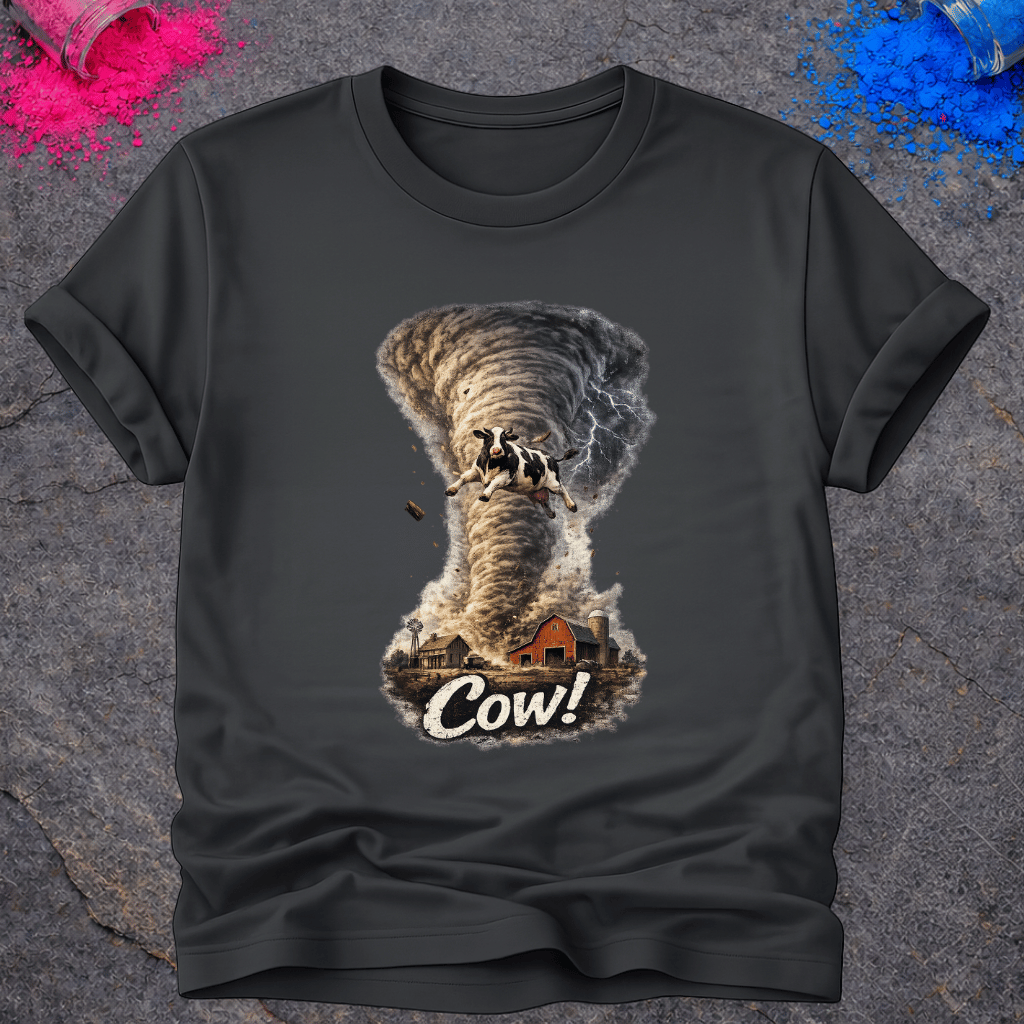 Twister Cow! – T-Shirt