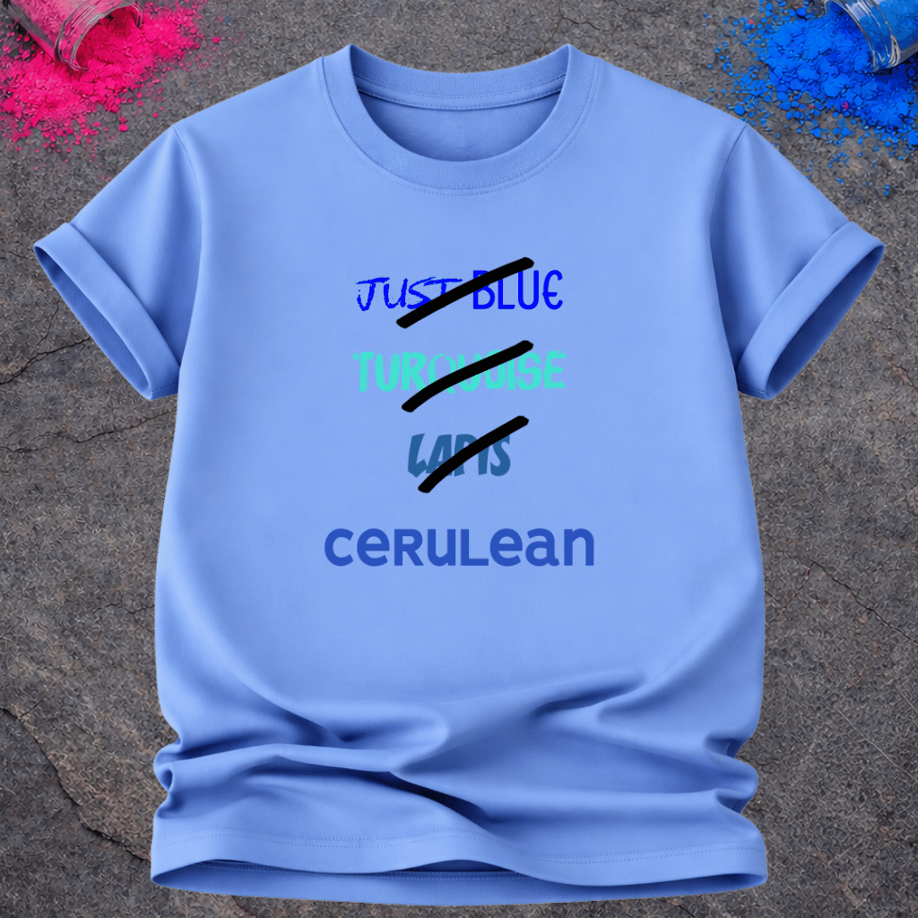 Devil Wears Cerulean – T-Shirt