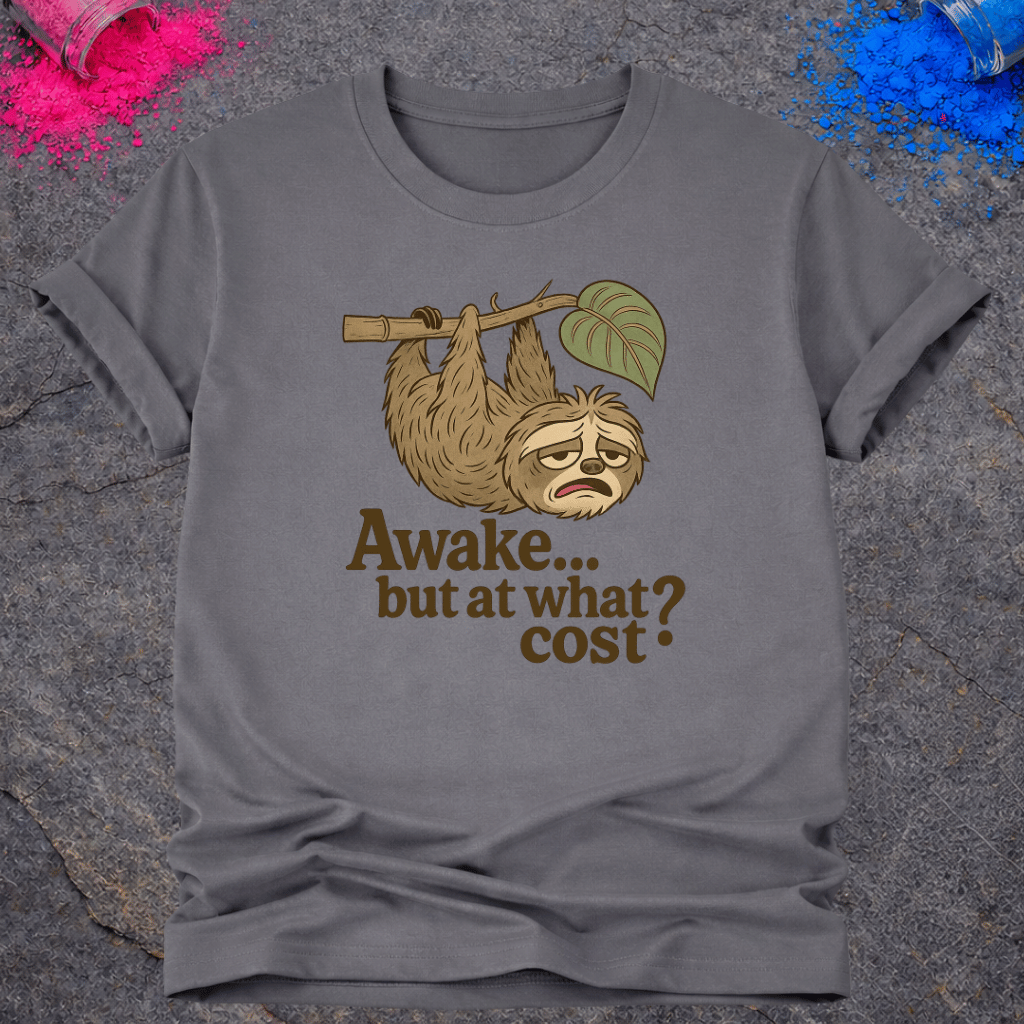 Awake... But At What Cost? – T-Shirt