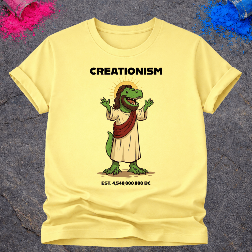 Creationism Dinosaur – T-Shirt