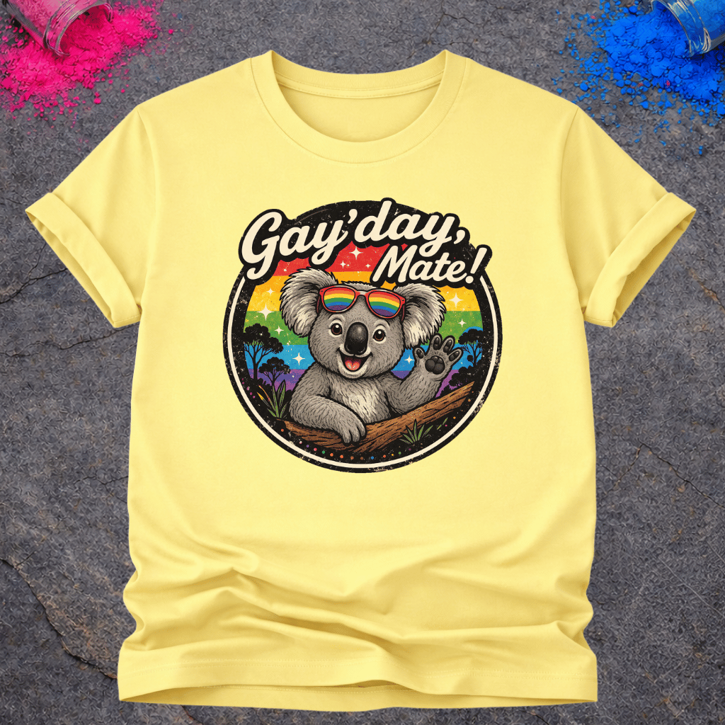 Gay'day, Mate! Koala – T-Shirt