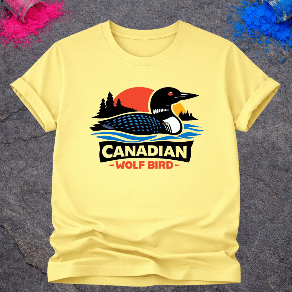 Canadian Wolf Bird – T-Shirt