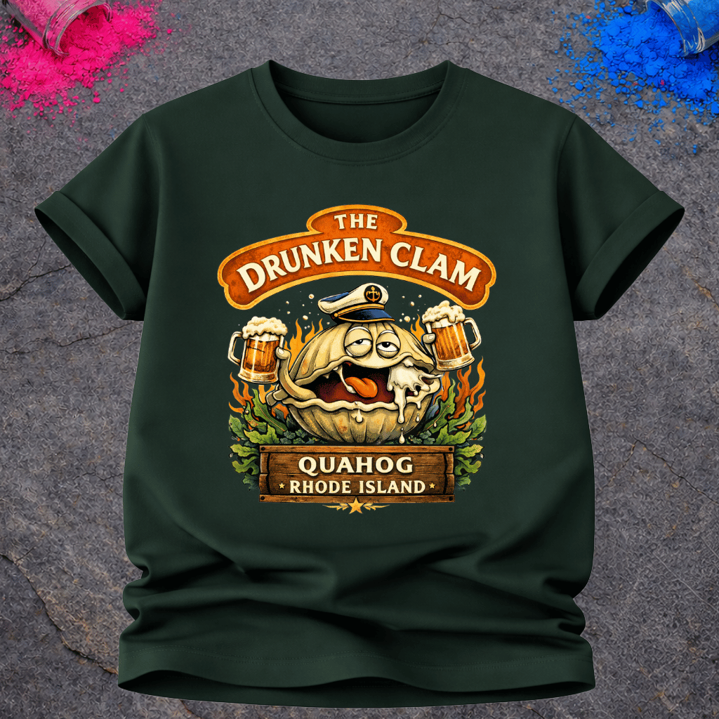 The Drunken Clam – T-Shirt