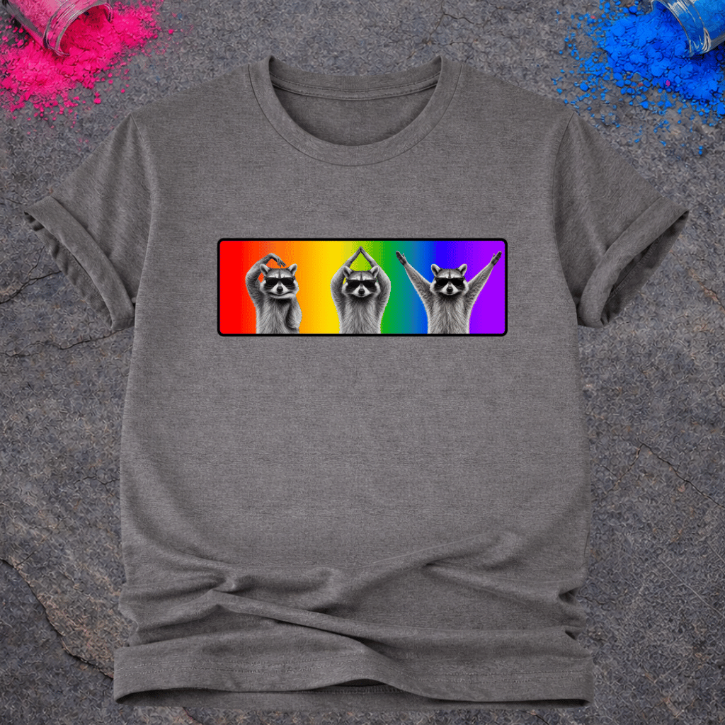G-A-Y Raccoon Dance – T-Shirt
