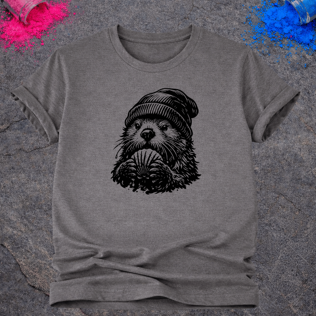 Sea Otter Beanie – T-Shirt