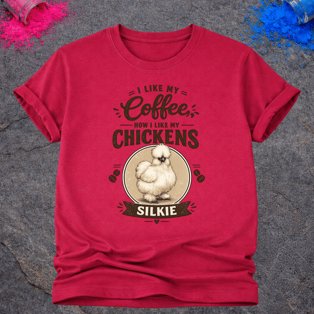 Silkie Chicken Coffee – T-Shirt