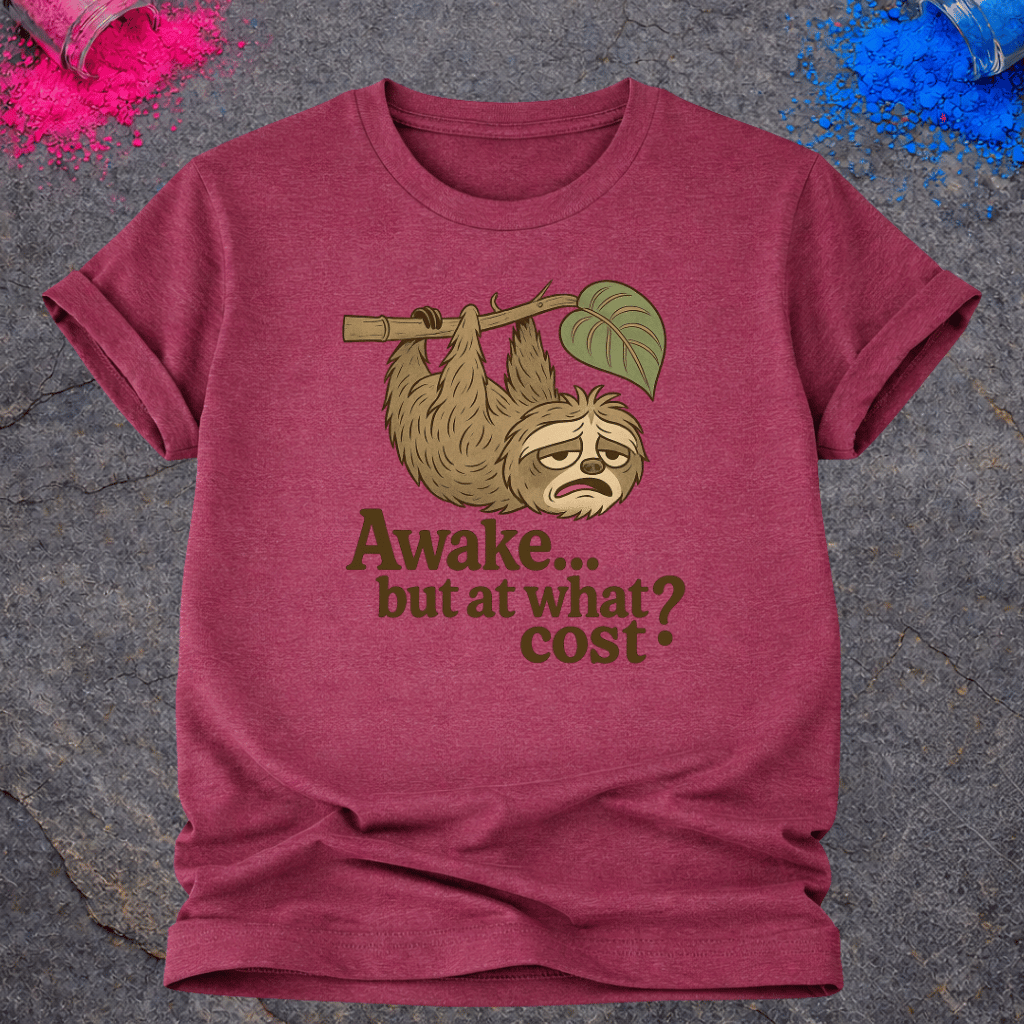 Awake... But At What Cost? – T-Shirt