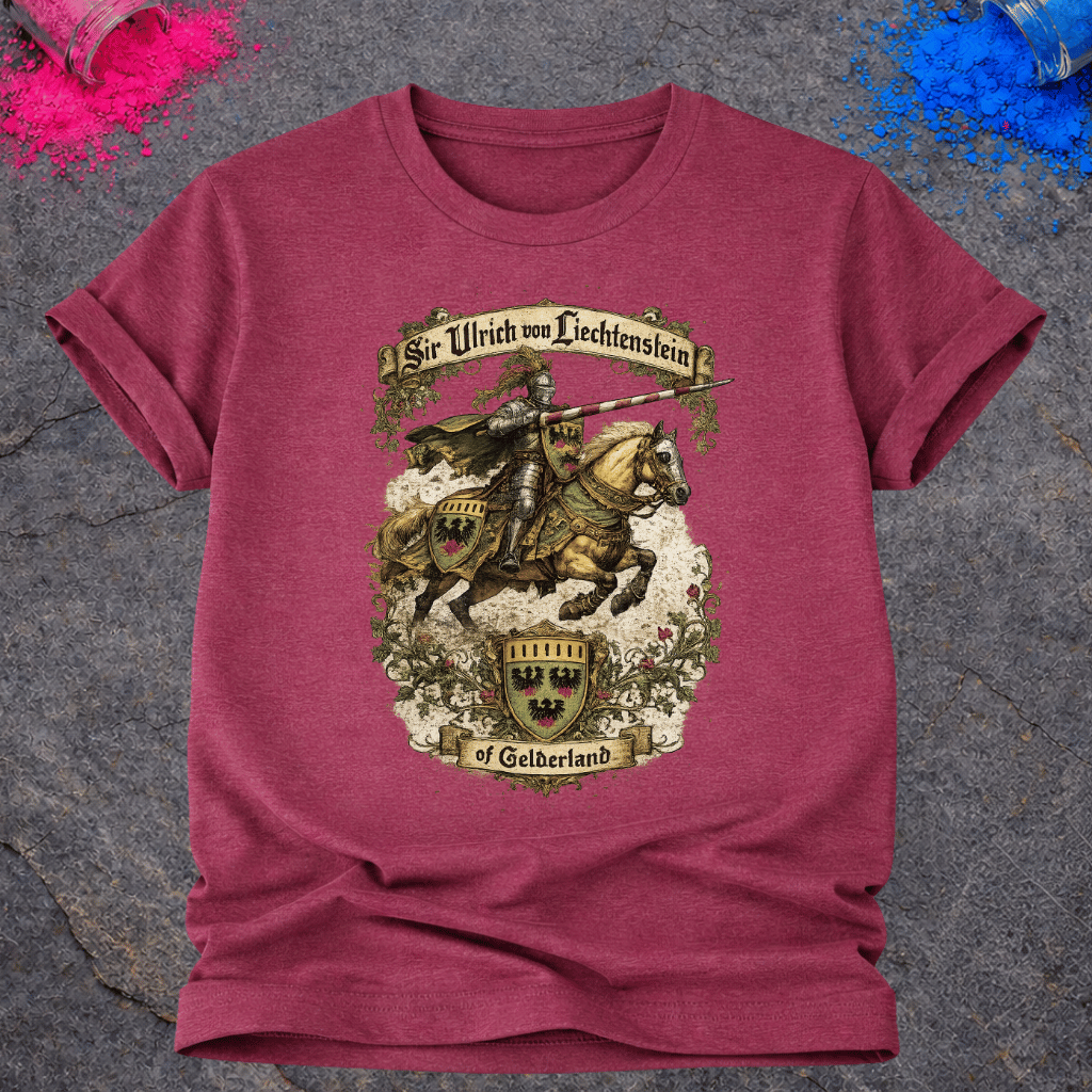 Ulrich von Liechtenstein – T-Shirt