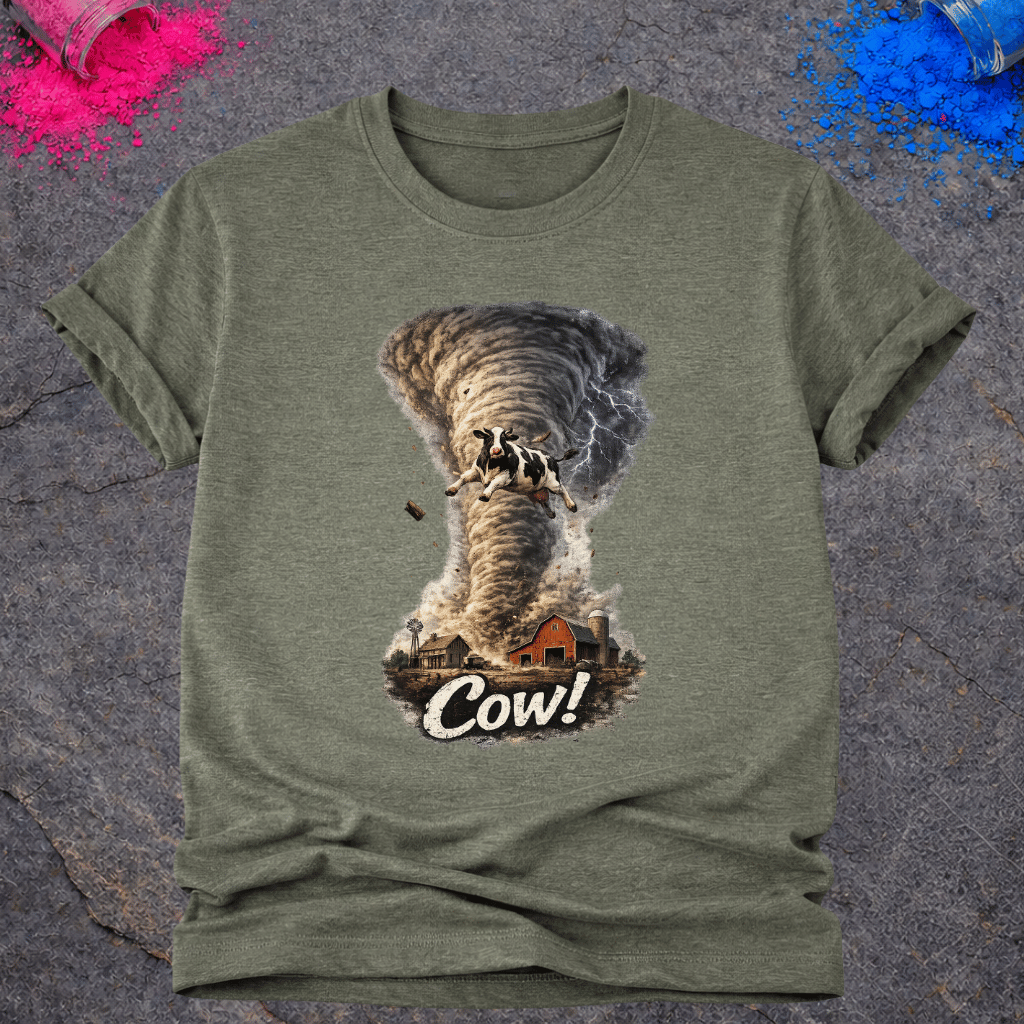 Twister Cow! – T-Shirt