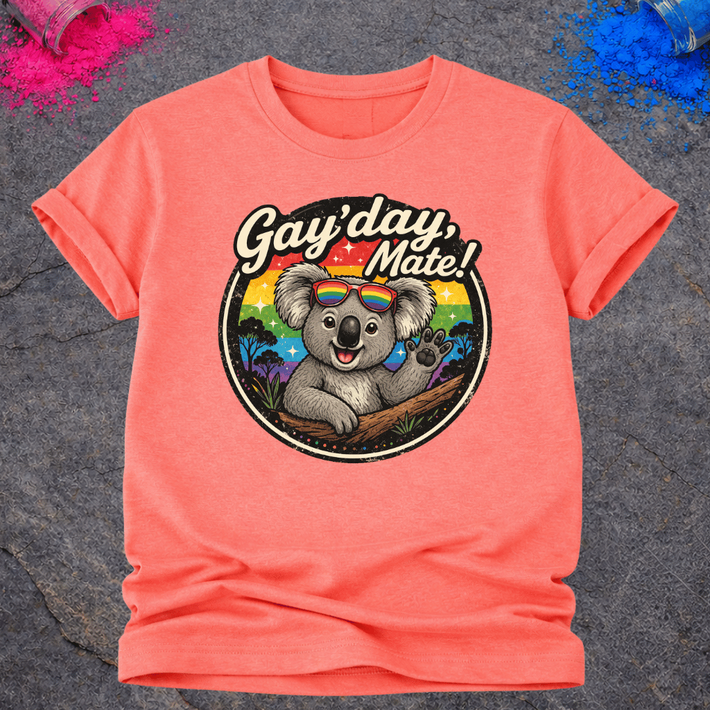 Gay'day, Mate! Koala – T-Shirt