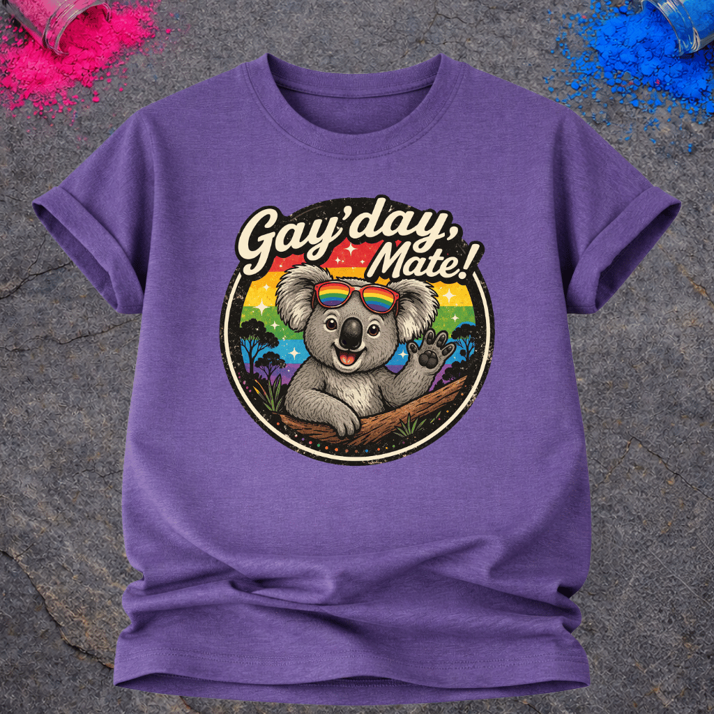 Gay'day, Mate! Koala – T-Shirt