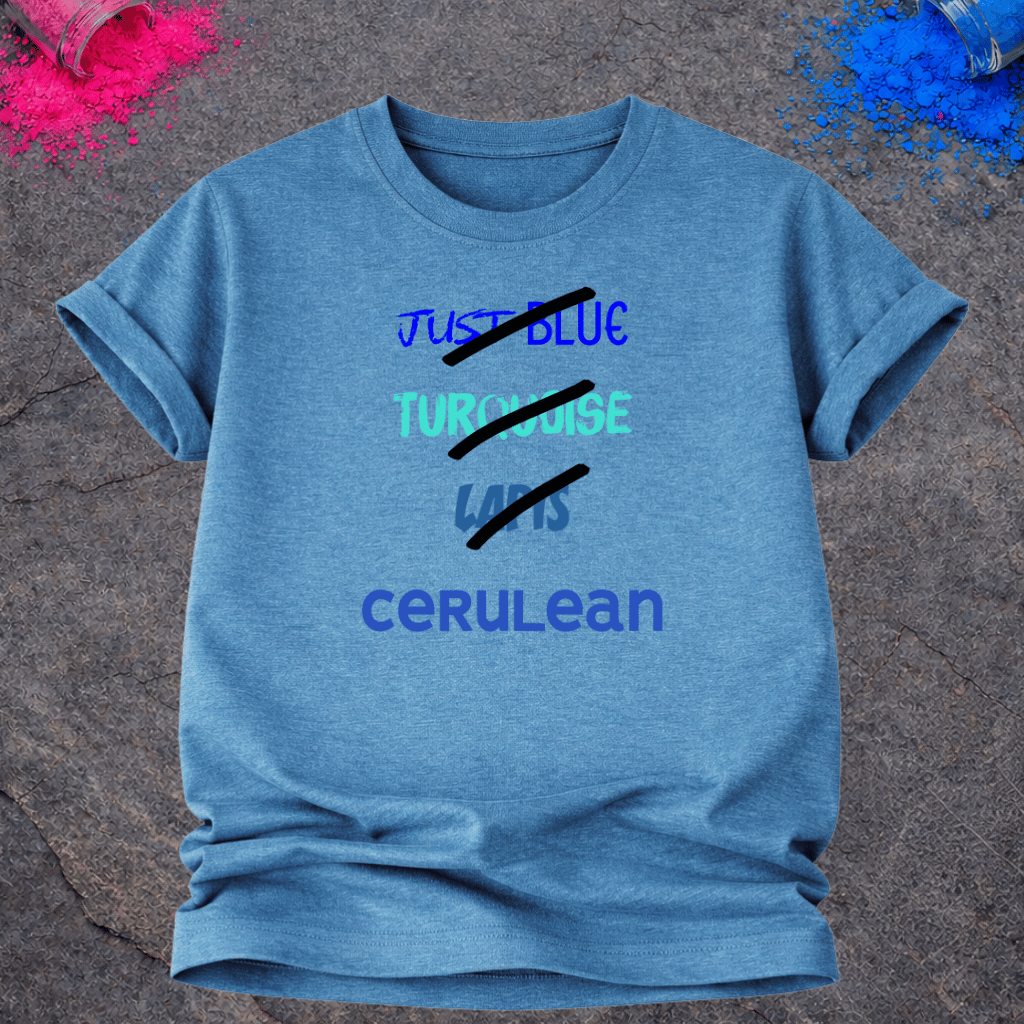 Devil Wears Cerulean – T-Shirt