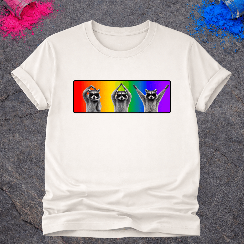 G-A-Y Raccoon Dance – T-Shirt