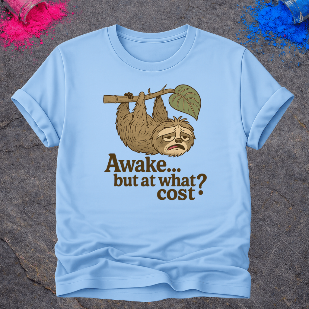 Awake... But At What Cost? – T-Shirt