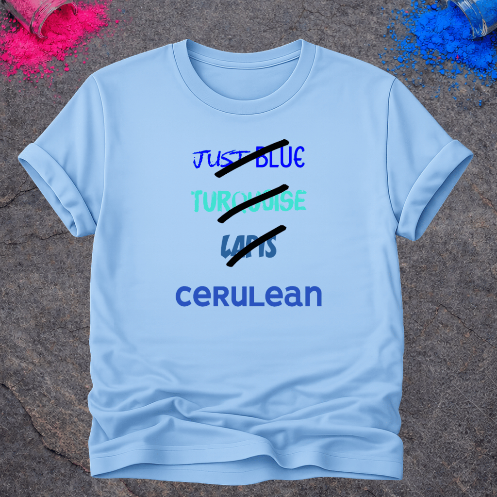 Devil Wears Cerulean – T-Shirt