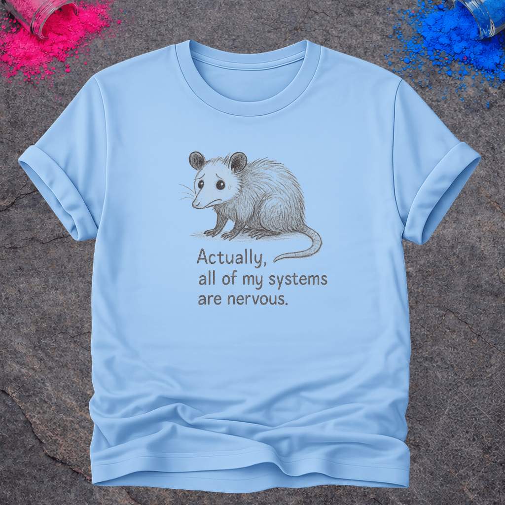 Nervous Opossum – T-Shirt