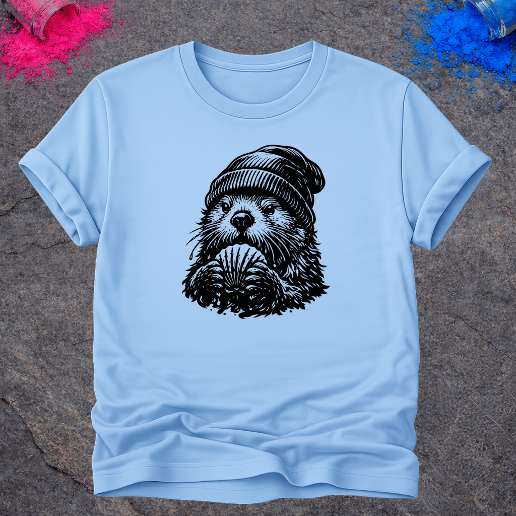 Sea Otter Beanie – T-Shirt