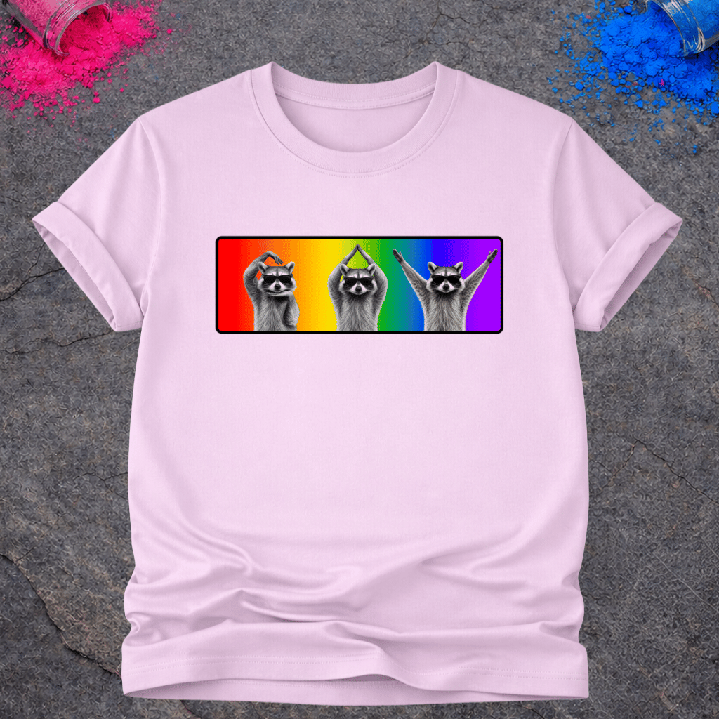 G-A-Y Raccoon Dance – T-Shirt