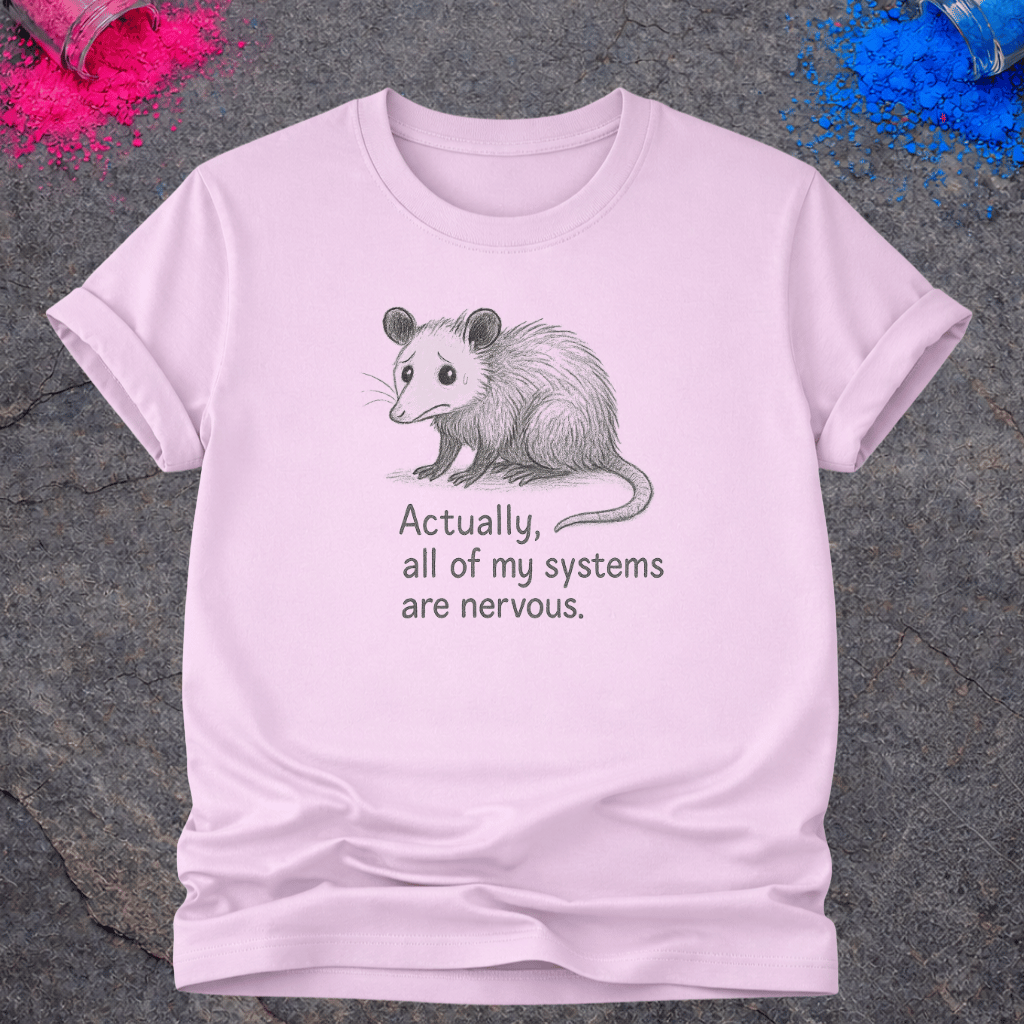 Nervous Opossum – T-Shirt