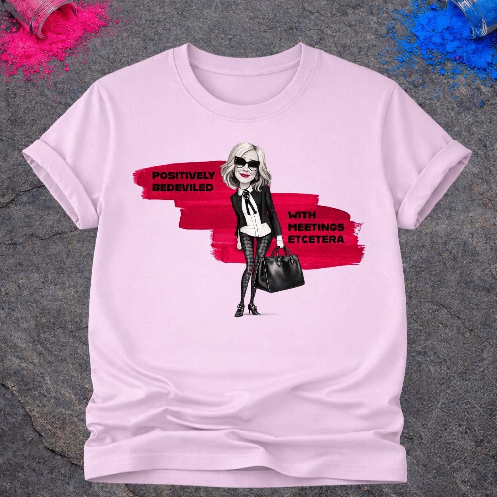 Bedeviled With Meetings – T-Shirt