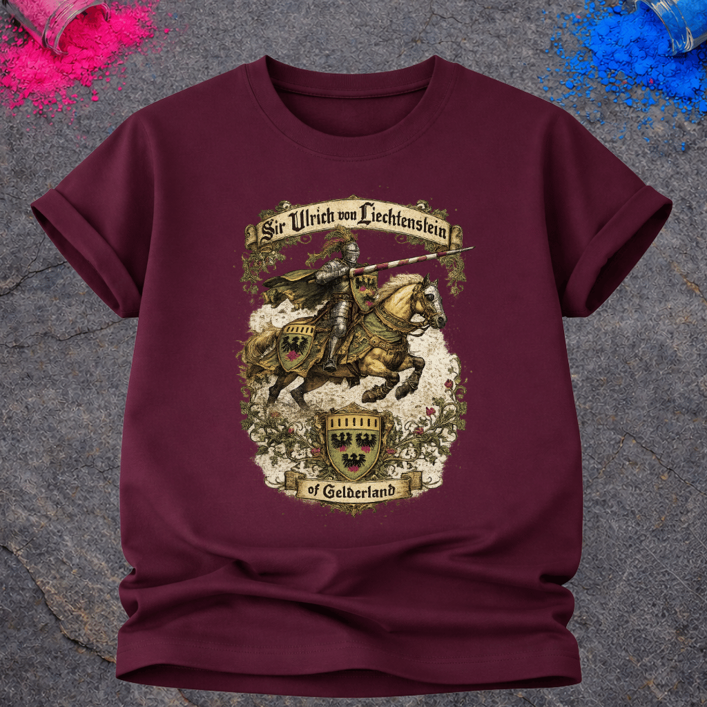 Ulrich von Liechtenstein – T-Shirt