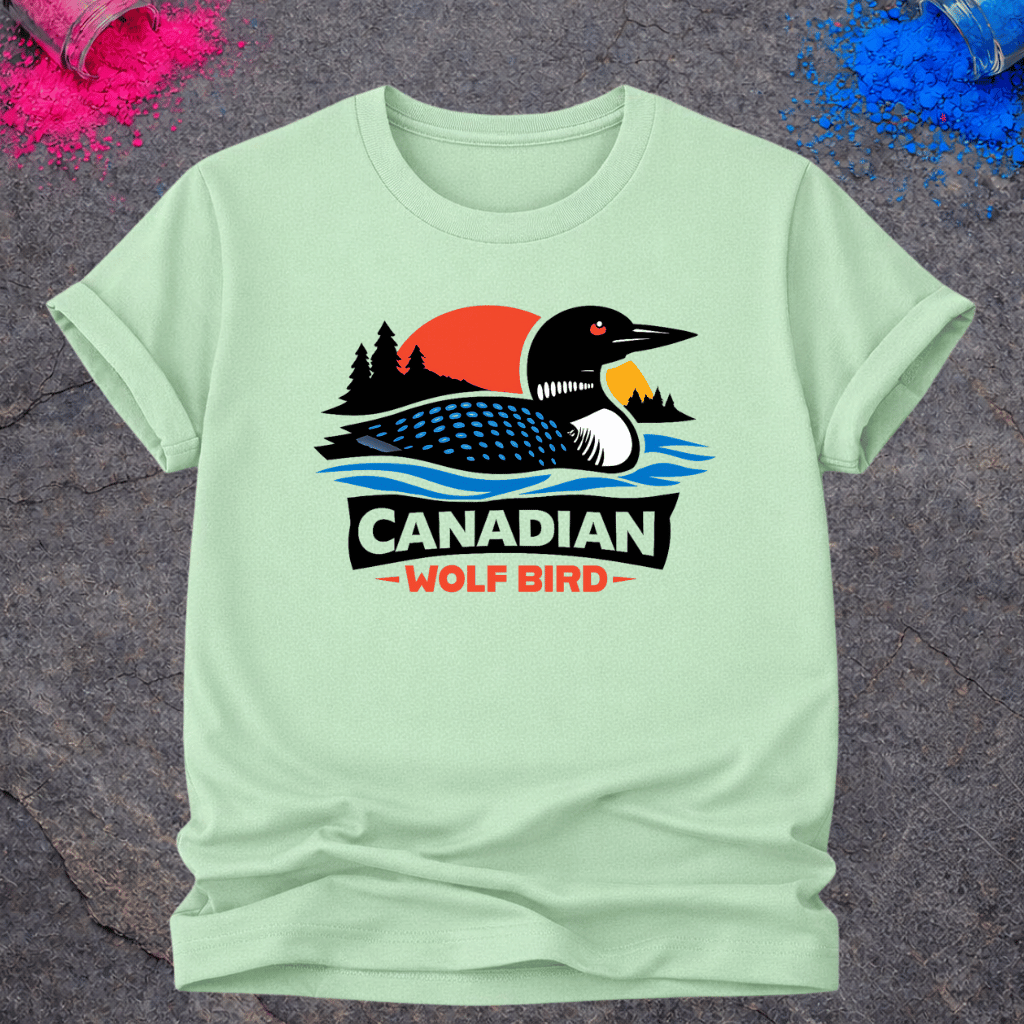 Canadian Wolf Bird – T-Shirt