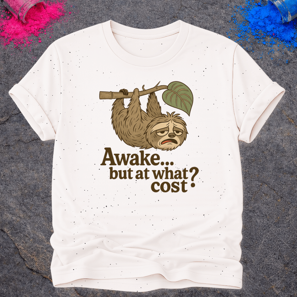 Awake... But At What Cost? – T-Shirt