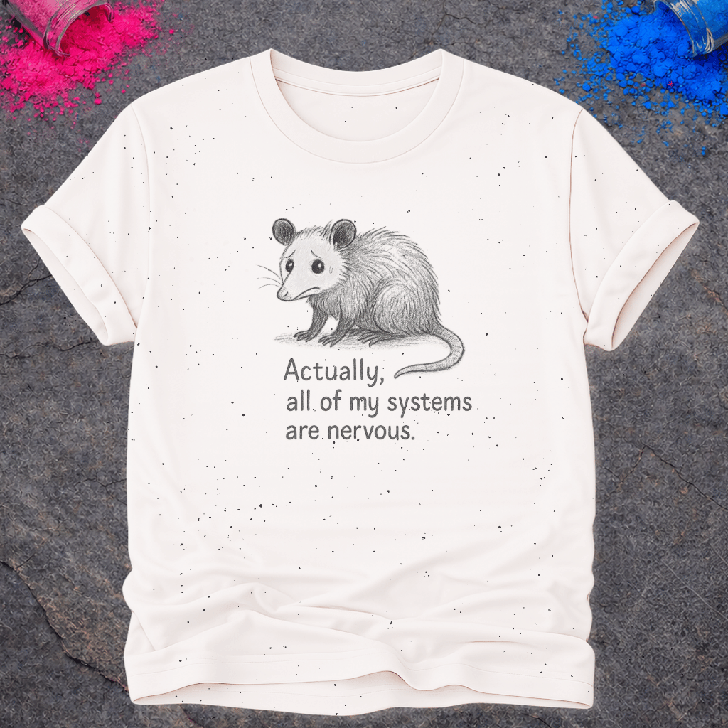 Nervous Opossum – T-Shirt