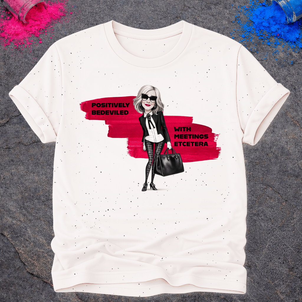 Bedeviled With Meetings – T-Shirt