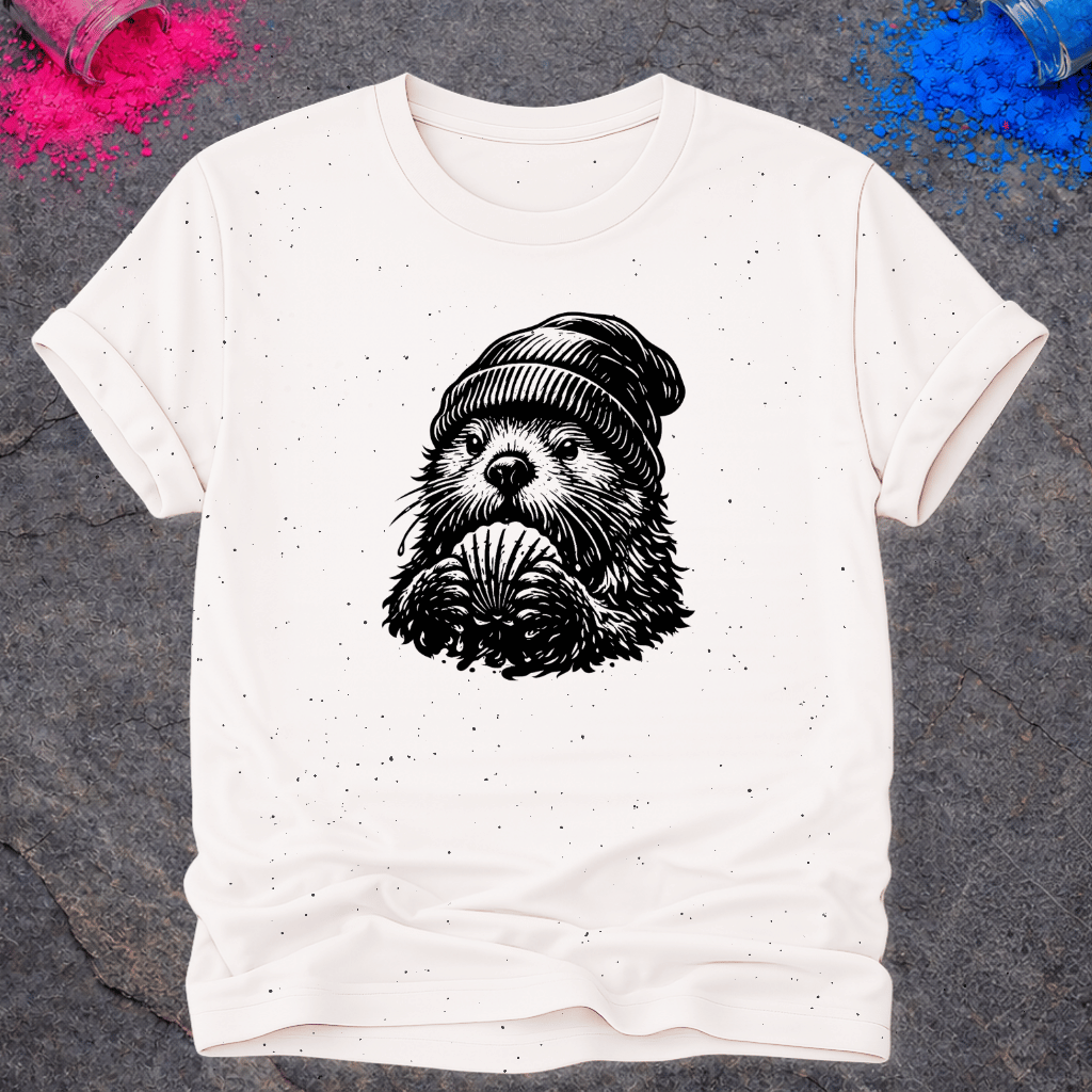 Sea Otter Beanie – T-Shirt