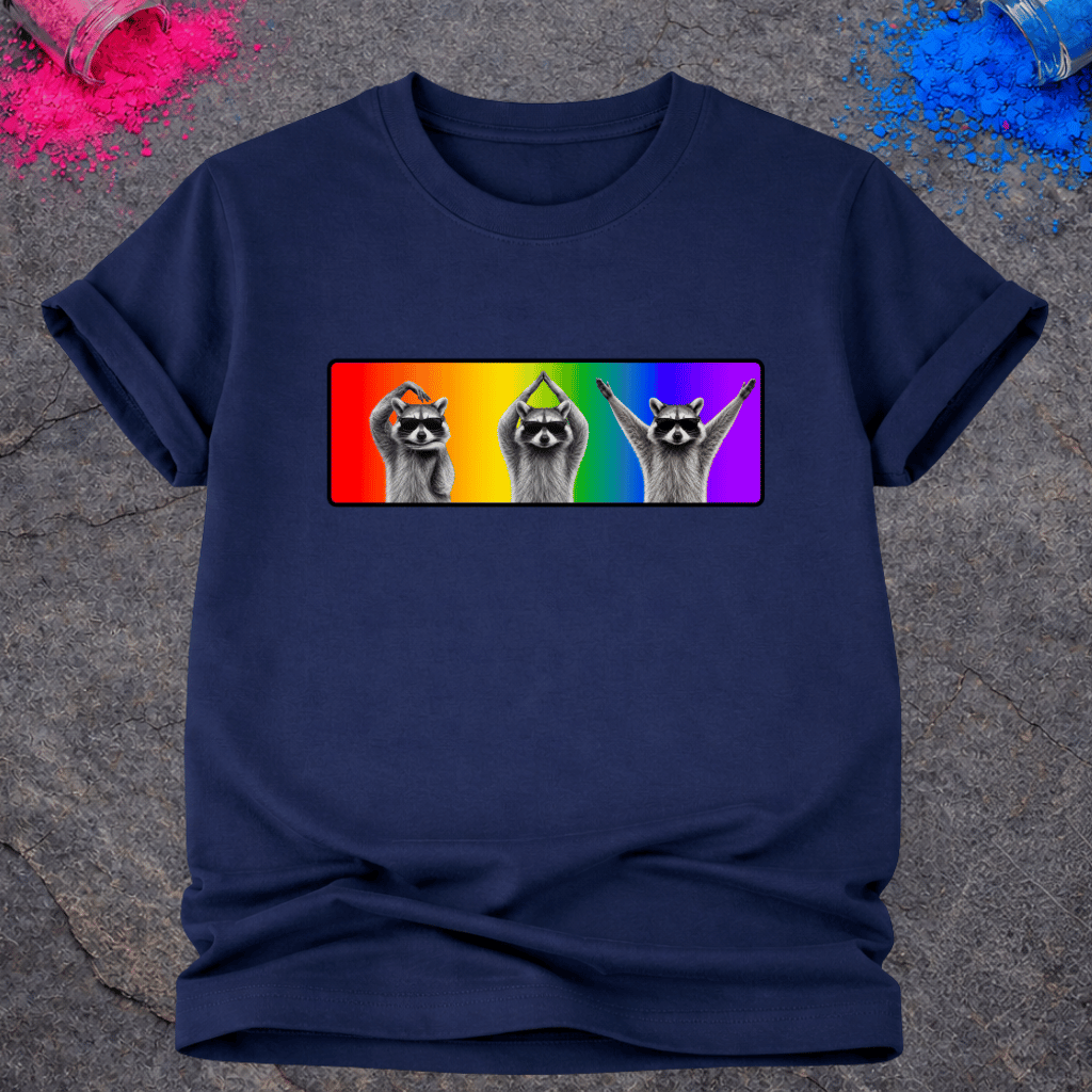 G-A-Y Raccoon Dance – T-Shirt