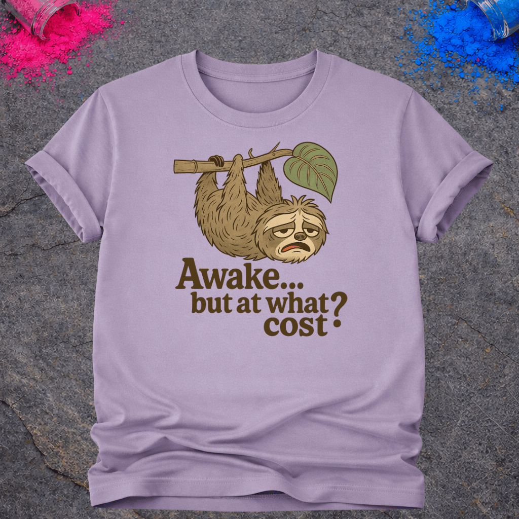 Awake... But At What Cost? – T-Shirt