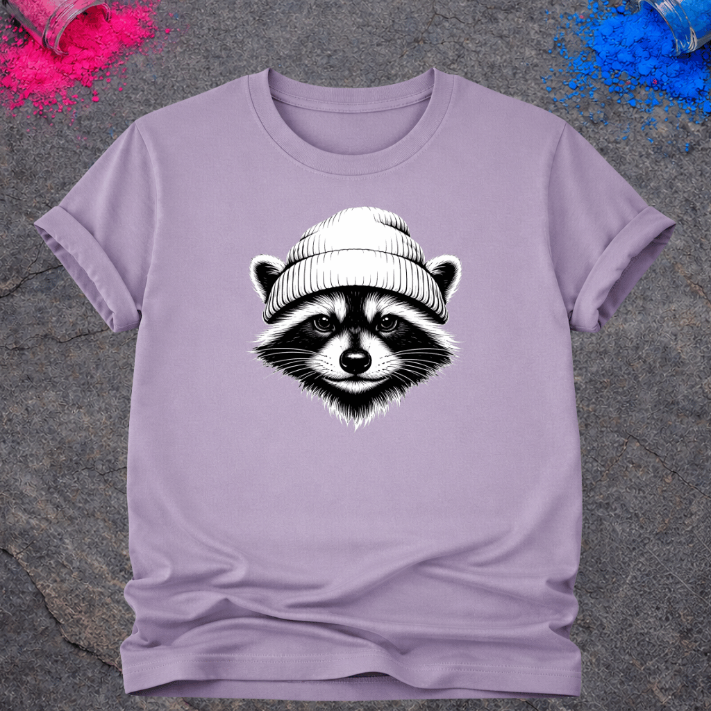 Raccoon Beanie – T-Shirt