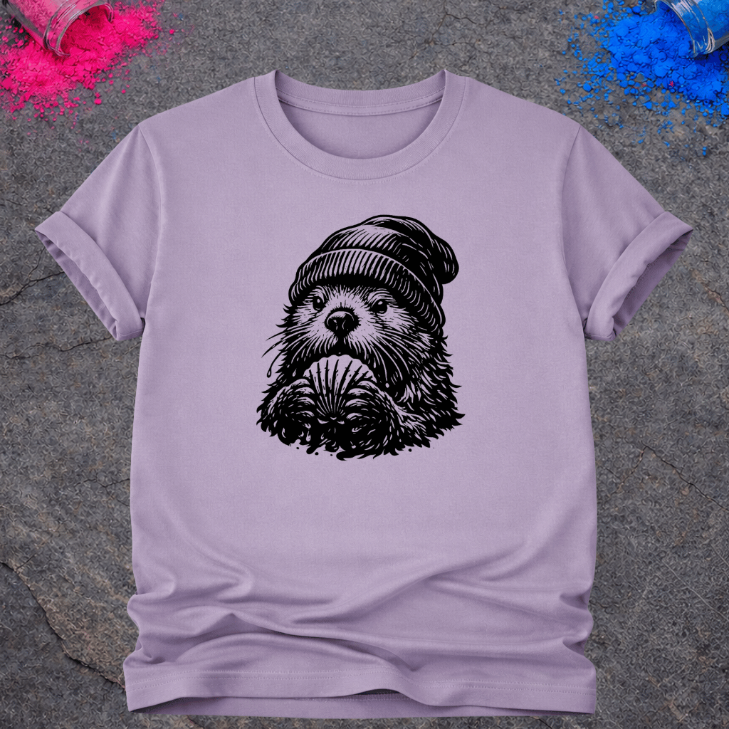Sea Otter Beanie – T-Shirt