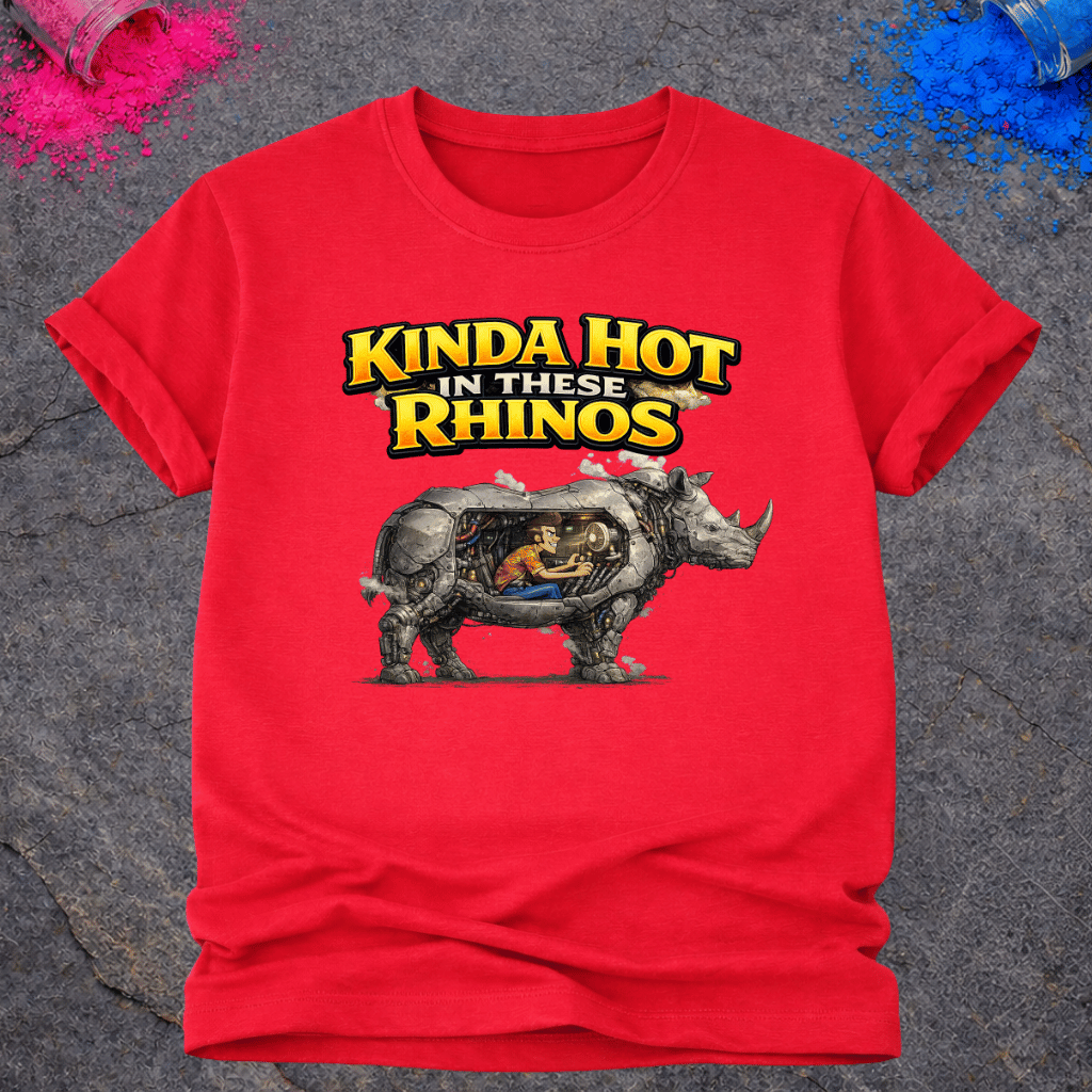 Hot Rhinos – T-Shirt