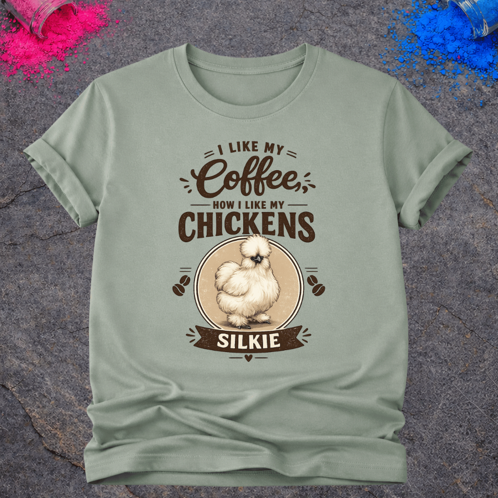 Silkie Chicken Coffee – T-Shirt