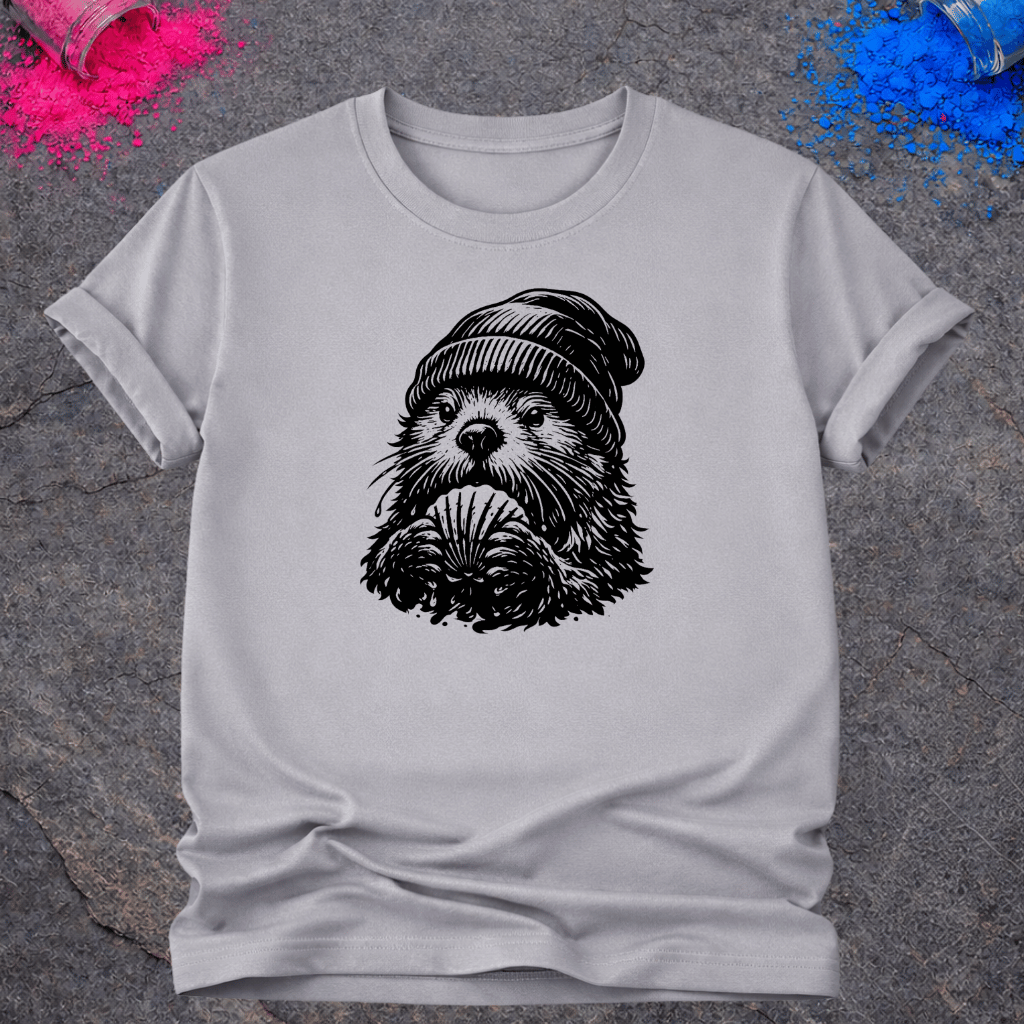 Sea Otter Beanie – T-Shirt