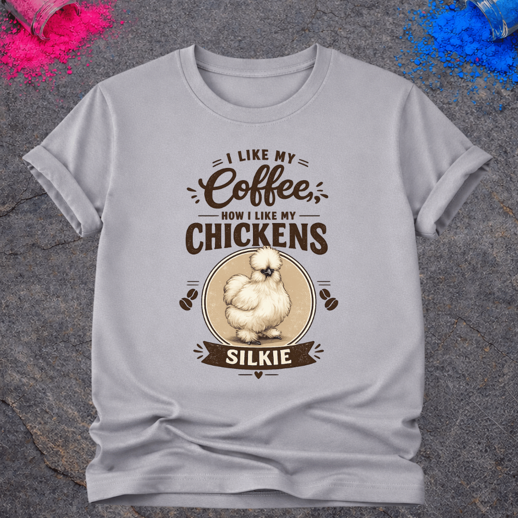 Silkie Chicken Coffee – T-Shirt