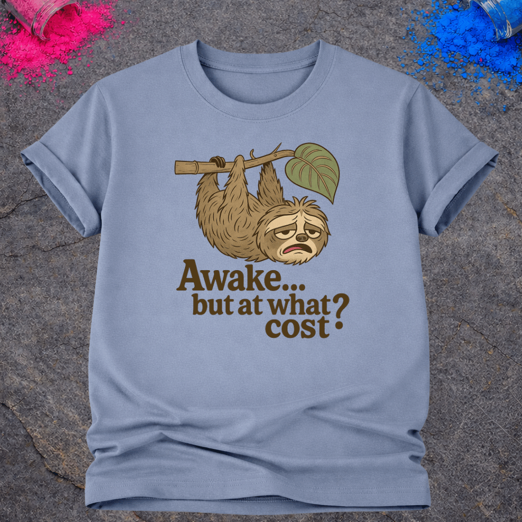 Awake... But At What Cost? – T-Shirt