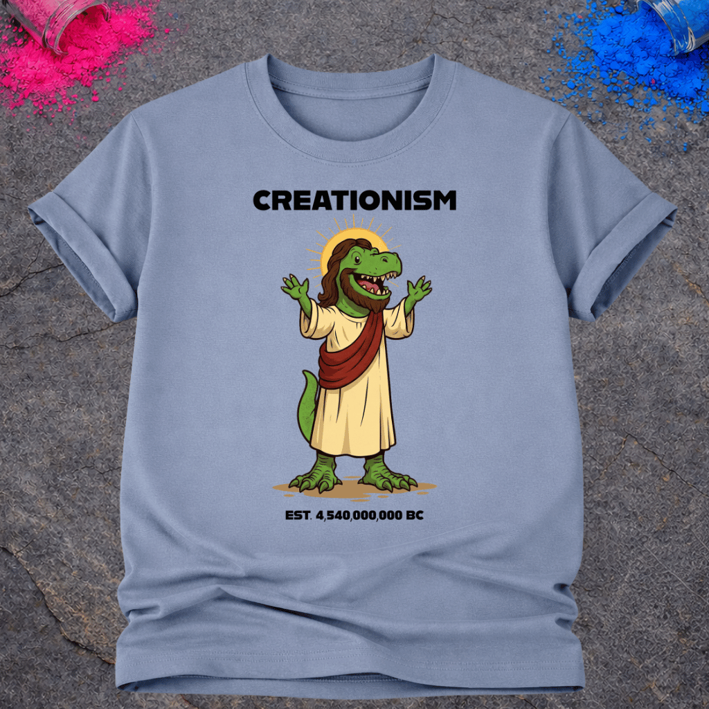 Creationism Dinosaur – T-Shirt