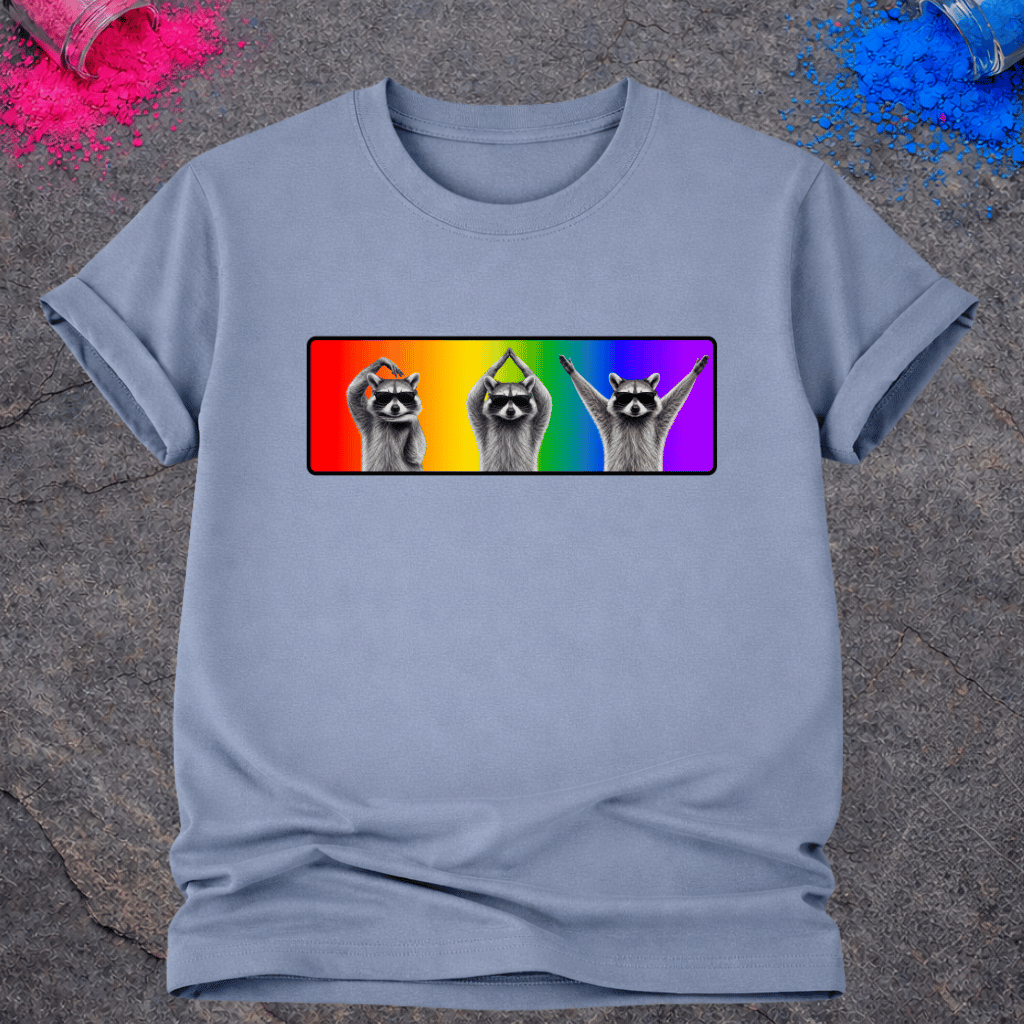 G-A-Y Raccoon Dance – T-Shirt