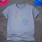 Rainbow Peacock – T-Shirt