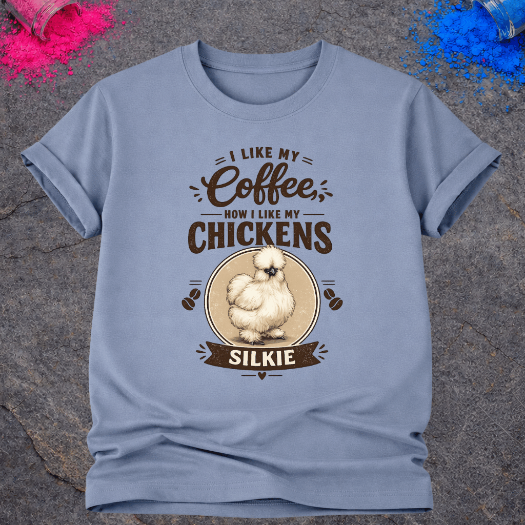 Silkie Chicken Coffee – T-Shirt