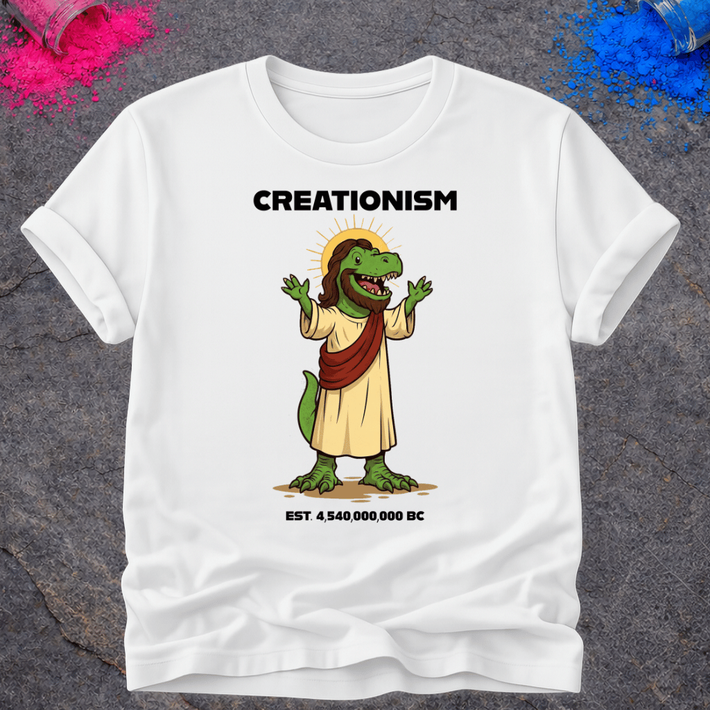 Creationism Dinosaur – T-Shirt